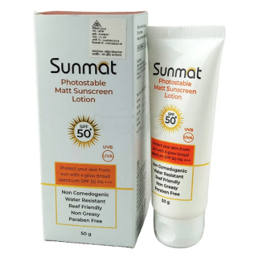 Sunmat SPF 50+ Sunscreen Lotion
