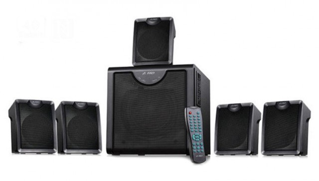 F&D F2300X 5.1 Home Theater Speaker System Bluetooth USB