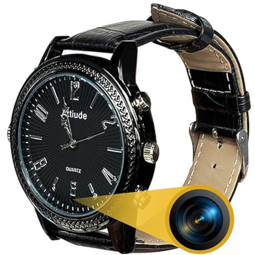 1080P Hidden Spy Camera Watch