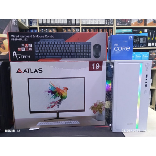 Desktop PC Core i7 3rd Gen 8GB RAM 19" LED Monitor