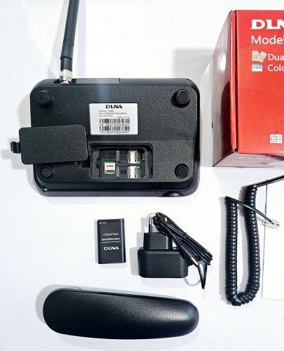 DLNA ZT9000 Land Phone Dual Sim With Auto Call Record F