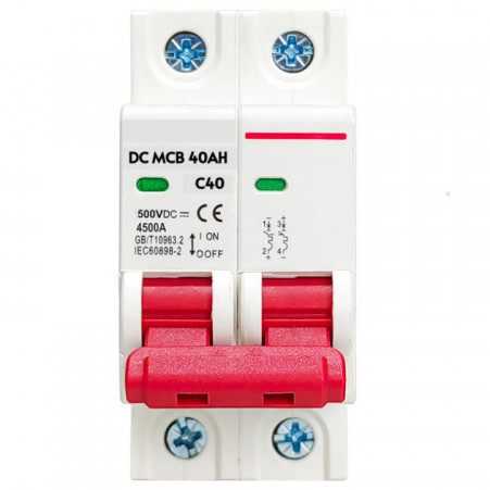 DC MCB 40AH Circuit Breaker