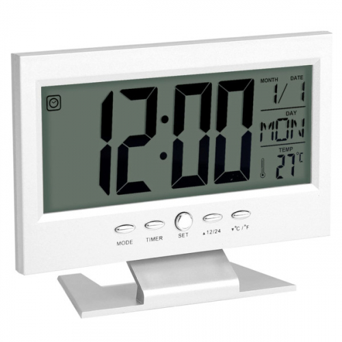 Digital LCD Clock For Table or Desk