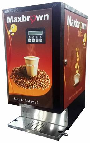 Maxbrown Coffee and Tea Vending Machine Auto Coffee Maker
