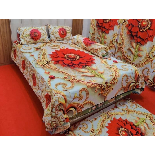 Waterproof Premium 100% Waterproof 3D Bedsheet
