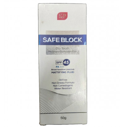 Safe Block SPF-45 Sunscreen Fluid