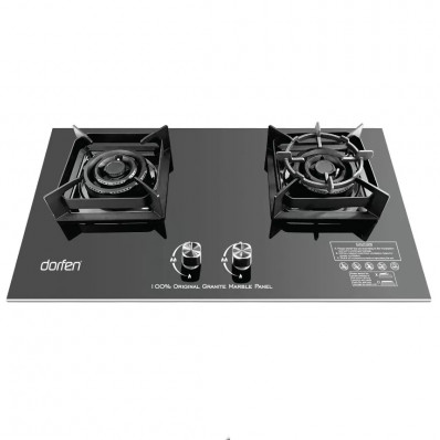 Dorfen DF-GB2D Marble Double Burner Gas Stove