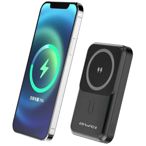 Awei P139K 10000mAh 22.5W Magnetic Wireless Power Bank