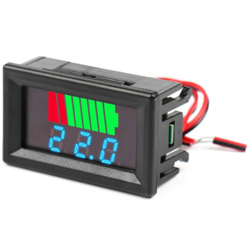 DC 12V-60V Battery Capacity Indicator