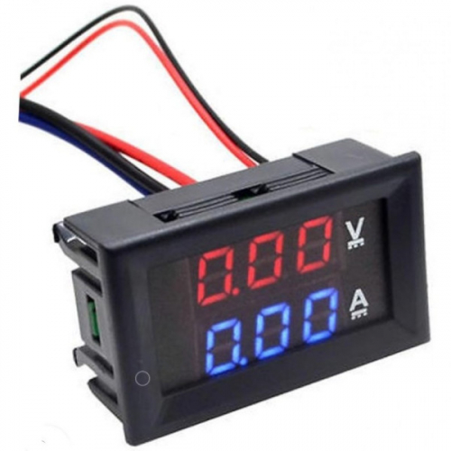 DC 0-100V 10A Digital Voltmeter Ammeter