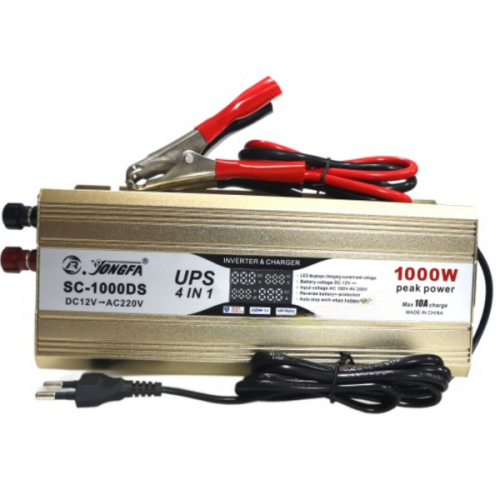 Yongfa SC-1000DS 4-In-1 Digital Inverter & Charger