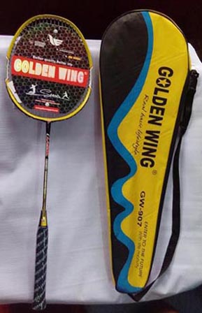 Badminton Racket Golden Wing 907 Good Quality