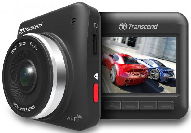 Transcend DrivePro 200 Car Video Recorder 16GB Wi-Fi Full HD