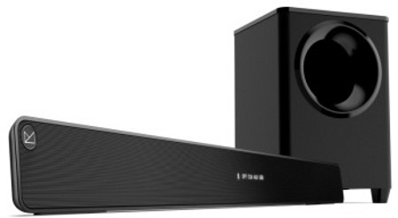 F&D Sound Bar T-388 Home Theater TV Speaker 2 Satellites
