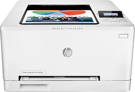 HP Printer Color LaserJet Pro M252n 18PPM USB 128 MB Memory