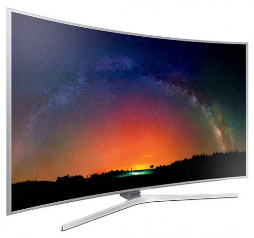Samsung Smart 55" 3D TV JS9000 LED 4K SUHD Curved Wi-Fi