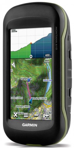 Garmin Montana 610 Handheld GPS 4" Display Rugged Design