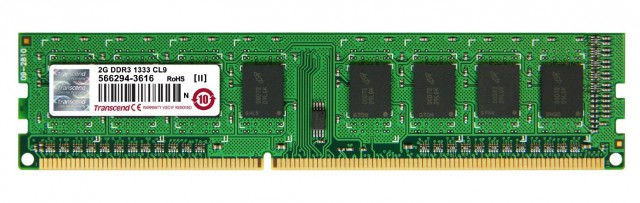 Transcend RAM 2GB DDR3 1333 Bus Desktop Memory