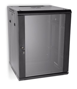 Safecage Network Server Cabinet SCW-L6615 Front Glass Door