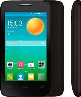 Alcatel OneTouch Pop D3 3G Mobile 4" Dual Core 5MP Camera