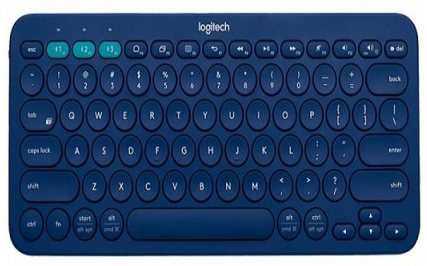 Logitech K380 Wireless Keyboard Illuminated Keys Hot Keys