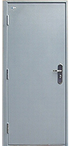 Steel Front Security Door Swing Open Style MS Sheet SD003