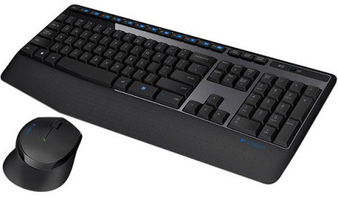 Logitech Combo Wireless Keyboard and Optical Mouse MK345