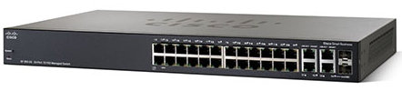 Cisco SF300 Managed Network Switch 24 Port Full Duplex