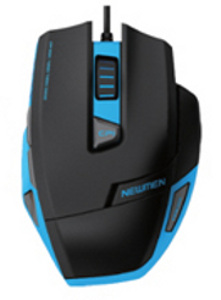 Newmen G312 Optical Gaming Mouse LED Light and Fire Key