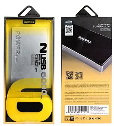 Remax RPP-30 Power Bank Dual USB Port 6000 mAh Capacity