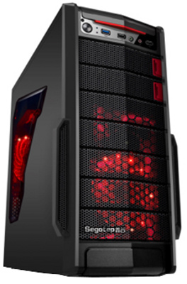 Segotep SG-CL Gaming Desktop Casing 230W PSU 12CM LED