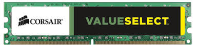 Corsair Valueselect 8GB PC Memory DDR3 1600 MHz SDRAM