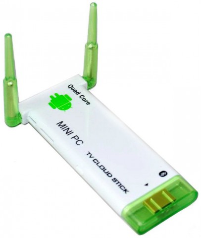 Cloud Stick Smart TV Dongle 1080p Android 4.4 Dual Core WiFi