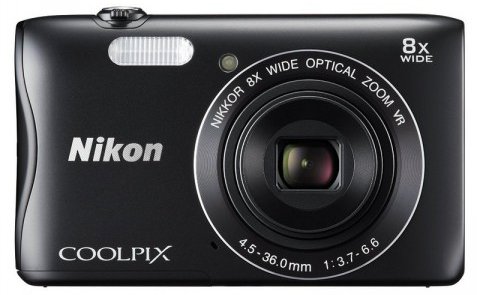 NIkon Coolpix S3700 Compact Digital Camera 20MP WiFi 8x Zoom