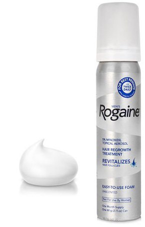 Rogaine Unscented Foam Men's Hair Regrowth Treatment