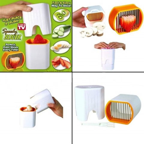 Speedy Slicer Kitchen Chopper Stainless Steal Blade