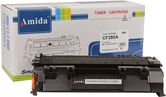 Amida CF280A Printer Toner Cartridge for HP 2700 Pages Yield