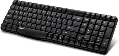 Rapoo E1050 Anti-Splash Wireless Keyboard Fn Multimedia Keys