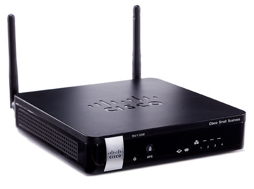 Cisco RV110W 300Mbps 4-Port Wireless-N VPN Firewall Router