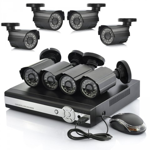 CCTV System CP Plus UVR 8 Channel 8 Unit Camera 2TB HDD