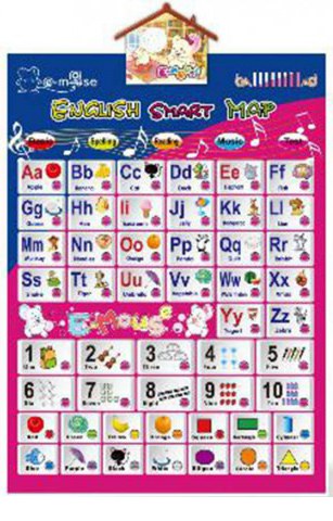 Kids Smart English Alphabet Learning Toy 5-Function Key