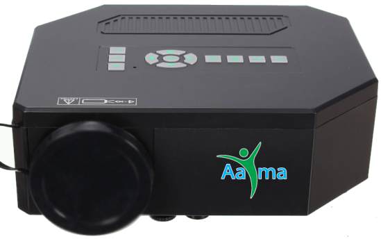 AaYma AY-30 Portable Mini Budjet Video Projector 150 Lumen