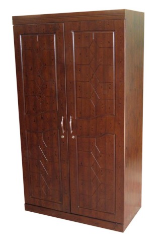 Modern Almira 2 Part Furniture 4 Shelves MD F Wood AL11F