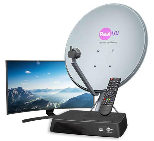 Dish TV Satellite TV Receiver Real VU Digital Set Top Box