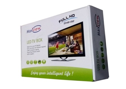 Maxview 1000 Channel PIP Function Full HD LED TV Box
