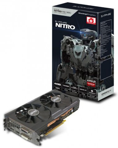 Sapphire Nitro R9-380 4GB DDR5 Gaming AGP Video Card