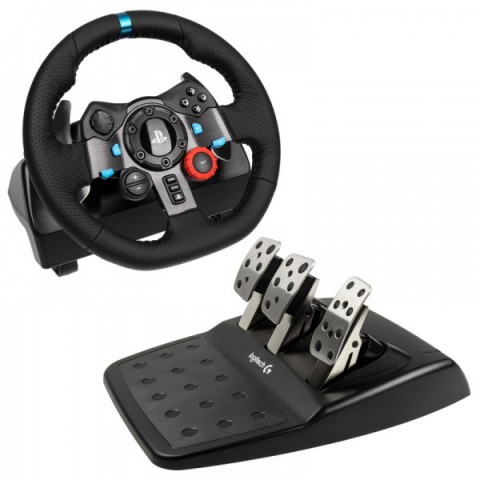 Logitech G29 Driving Force Game Racing Wheel Solid Steel