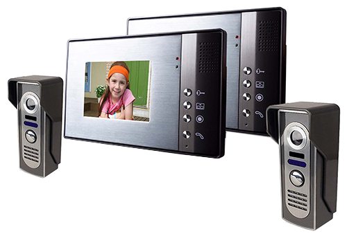 Video Door Phone 7 Inch LCD Hands-Free Intercom DM01