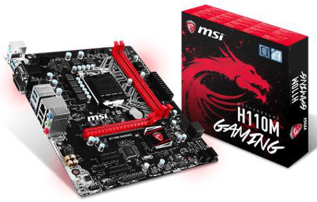 MSI H110M Anti-Surge Protection Budget Gaming Mother Board
