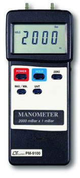 Lutron PM-9100 Dual Differential Input Manometer